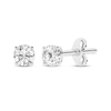 Thumbnail Image 1 of KAY Lab-Grown Diamonds Round-Cut Solitaire Stud Earrings 1/3 ct tw 10K White Gold (I/SI2)