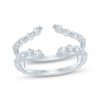 Thumbnail Image 1 of Now + Forever Diamond Curved Enhancer Ring 3/8 ct tw 14K White Gold