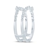 Thumbnail Image 2 of Now + Forever Diamond Curved Enhancer Ring 3/8 ct tw 14K White Gold