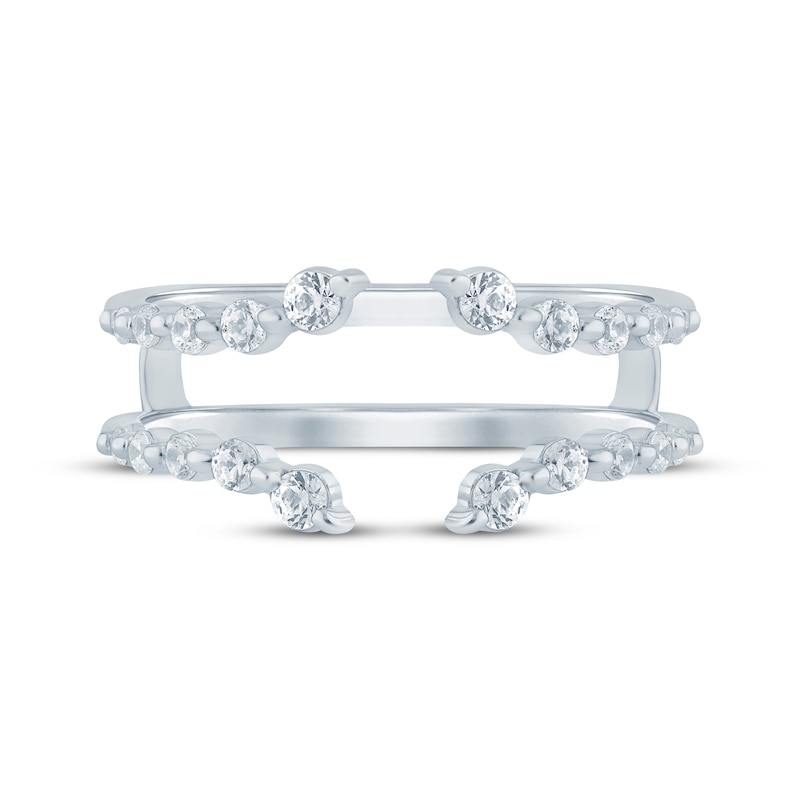 Main Image 3 of Now + Forever Diamond Curved Enhancer Ring 3/8 ct tw 14K White Gold
