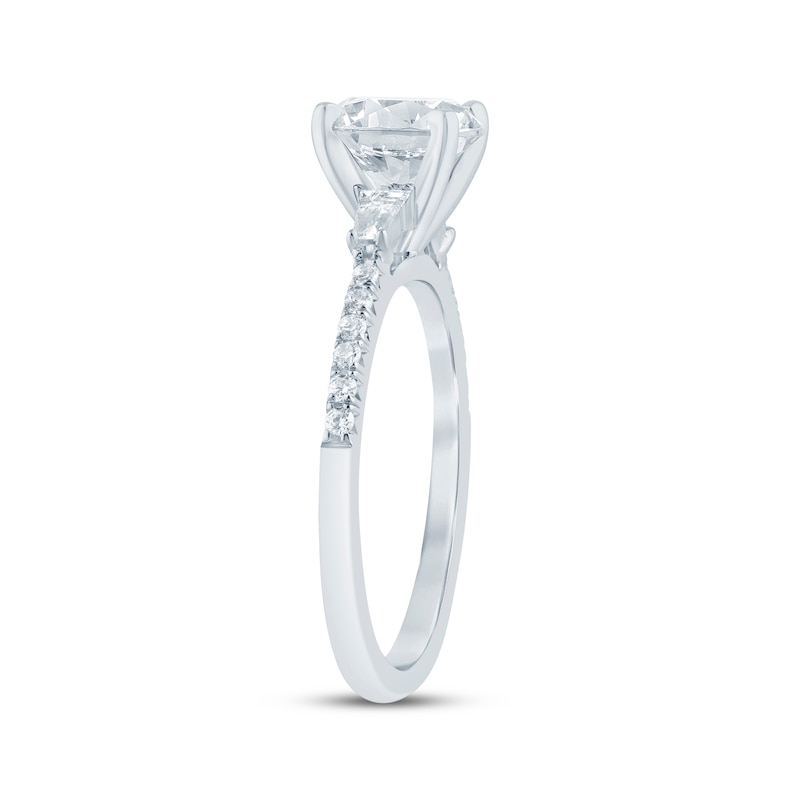 Main Image 2 of Now + Forever Lab-Grown Diamonds Round-Cut Engagement Ring 1-3/4 ct tw 14K White Gold