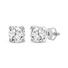 Thumbnail Image 1 of Round-Cut Diamond Solitaire Stud Earrings 1/5 ct tw 10K White Gold (I/I3)
