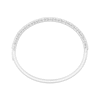 Thumbnail Image 2 of JOUJE Collection Lab-Grown Diamond Scatter Bangle Bracelet 1 ct tw Sterling Silver