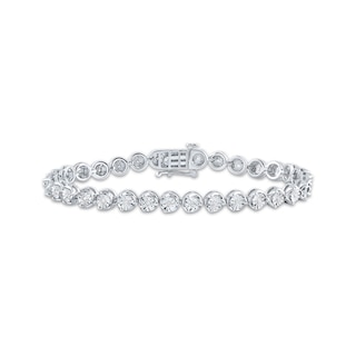 KAY Lab-Grown Diamonds Tennis Bracelet 1/4 ct tw Sterling Silver 7"