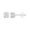 Thumbnail Image 2 of THE LEO Legacy Lab-Created Diamond Round-Cut Solitaire Stud Earrings 1 ct tw 14K White Gold (F/VS2)