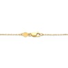 Thumbnail Image 2 of Italian Brilliance Diamond-Cut Butterfly Necklace 14K Yellow Gold 18&quot;