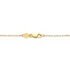 Thumbnail Image 1 of Italian Brilliance Diamond-Cut Butterfly Necklace 14K Yellow Gold 18"