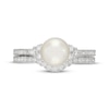 Thumbnail Image 3 of Neil Lane Akoya Cultured Pearl & Diamond Bridal Set 1/2 ct tw 14K White Gold