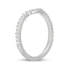 Thumbnail Image 8 of Neil Lane Diamond Contour Wedding Band 1/4 ct tw 14K White Gold