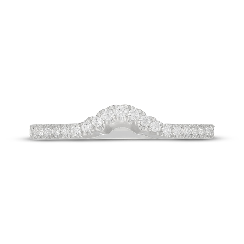 Main Image 9 of Neil Lane Diamond Contour Wedding Band 1/4 ct tw 14K White Gold