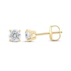 Thumbnail Image 3 of KAY Lab-Grown Diamonds Round-cut Solitaire Stud Earrings 3/4 ct tw 14K Yellow Gold (F/SI2)