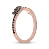 Thumbnail Image 2 of Neil Lane Black Diamond Contour Wedding Band 5/8 ct tw 14K Rose Gold