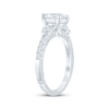 Thumbnail Image 2 of Monique Lhuillier Bliss Pear-Shaped Lab-Grown Diamond Engagement Ring 2 ct tw 18K White Gold