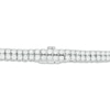 Thumbnail Image 2 of Diamond Double-Row Endless Bracelet with Magnetic Clasp 2 ct tw 10K White Gold 7&quot;