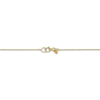 Thumbnail Image 3 of Puff Open Teardrop Necklace 14K Yellow Gold 18&quot;