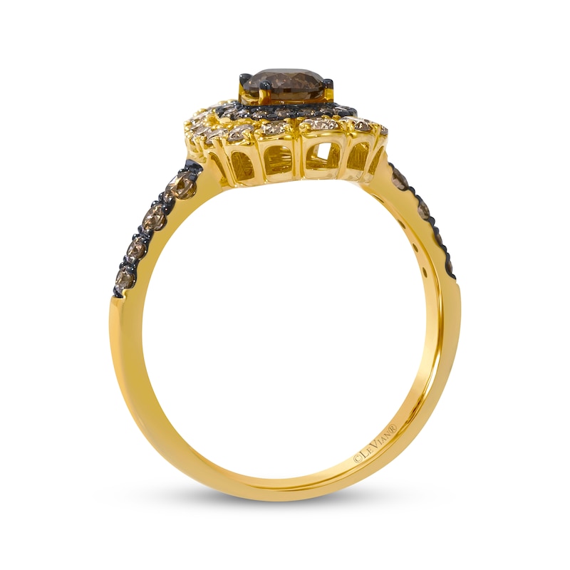 Main Image 3 of Le Vian Sunflower Ring 1-1/4 ct tw Diamonds 14K Honey Gold