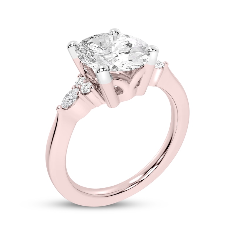 Main Image 2 of Now + Forever Lab-Grown Diamonds Engagement Ring 1-5/8 ct tw 14K Rose Gold