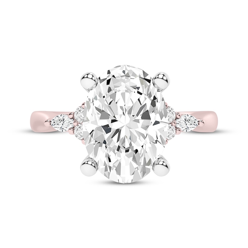 Main Image 3 of Now + Forever Lab-Grown Diamonds Engagement Ring 1-5/8 ct tw 14K Rose Gold
