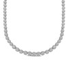 Thumbnail Image 1 of Multi-Diamond Tennis Necklace 1/2 ct tw Sterling Silver 17"