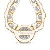 Thumbnail Image 5 of Milestones Diamond Teardrop Necklace 1 ct tw 10K Yellow Gold 18&quot;
