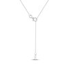 Thumbnail Image 4 of Diamond Hebrew &quot;Grandma&quot; Necklace 1/10 ct tw 10K White Gold 18&quot;