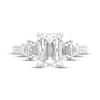 Thumbnail Image 3 of THE LEO Legacy Lab-Grown Diamond Emerald-Cut Five-Stone Engagement Ring 2-1/2 ct tw 14K White Gold
