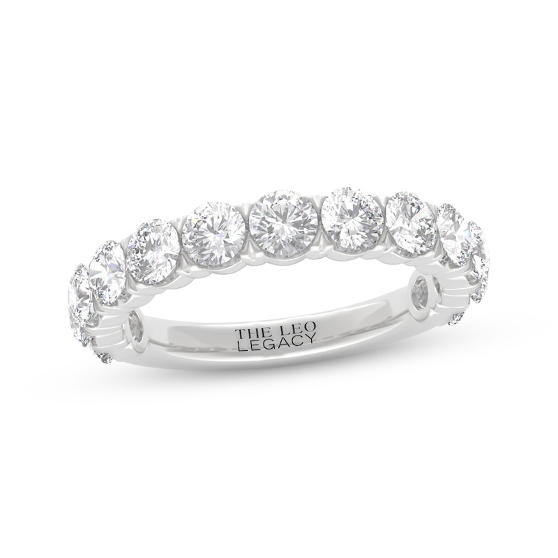 Main Image 1 of THE LEO Legacy Lab-Grown Diamond Anniversary Ring 2 ct tw 14K White Gold