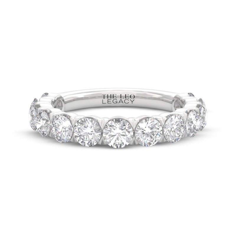 Main Image 3 of THE LEO Legacy Lab-Grown Diamond Anniversary Ring 2 ct tw 14K White Gold