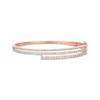 Thumbnail Image 1 of Le Vian Good Karma Diamond Bypass Bangle Bracelet 2-1/8 ct tw 14K Strawberry Gold 6.75"