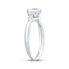 Thumbnail Image 2 of Now + Forever Lab-Grown Diamonds Pear-Shaped Engagement Ring 3/4 ct tw 14K White Gold