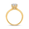 Thumbnail Image 2 of Now + Forever Lab-Grown Diamonds Marquise-Cut Solitaire Plus Engagement Ring 3-1/8 ct tw 14K Yellow Gold (F/VS2)