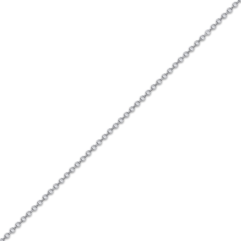 Main Image 3 of KAY Lab-Grown Diamonds Circle Line Bracelet 1/2 ct tw Sterling Silver 7"