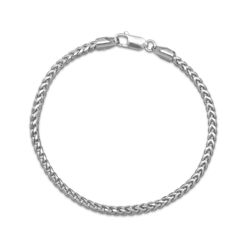 Main Image 1 of 3.3mm Franco Chain Bracelet Solid Sterling Silver 8.5"