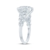 Thumbnail Image 2 of Monique Lhuillier Bliss Round-Cut Lab-Grown Diamond Engagement Ring 6-7/8 ct tw 18K White Gold
