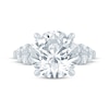 Thumbnail Image 4 of Monique Lhuillier Bliss Round-Cut Lab-Grown Diamond Engagement Ring 6-7/8 ct tw 18K White Gold