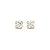 Thumbnail Image 2 of THE LEO Legacy Lab-Grown Diamond Round-Cut Solitaire Stud Earrings 1/2 ct tw 14K Yellow Gold (F/VS2)