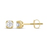 Thumbnail Image 3 of THE LEO Legacy Lab-Grown Diamond Round-Cut Solitaire Stud Earrings 1/2 ct tw 14K Yellow Gold (F/VS2)