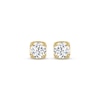 Thumbnail Image 2 of THE LEO Legacy Lab-Grown Diamond Round-Cut Solitaire Stud Earrings 1 ct tw 14K Yellow Gold (F/VS2)