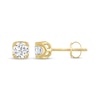 Thumbnail Image 3 of THE LEO Legacy Lab-Grown Diamond Round-Cut Solitaire Stud Earrings 1 ct tw 14K Yellow Gold (F/VS2)