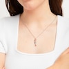 Thumbnail Image 2 of Disney Treasures Toy Story &quot;Woody&quot; Diamond Necklace 1/15 ct tw Sterling Silver & 10K Rose Gold 19&quot;