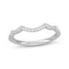 Thumbnail Image 7 of Neil Lane Diamond Contour Wedding Band 1/5 ct tw 14K White Gold