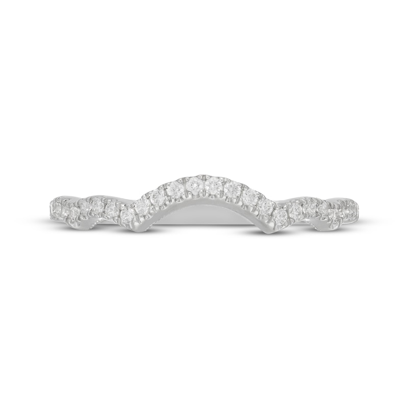 Main Image 9 of Neil Lane Diamond Contour Wedding Band 1/5 ct tw 14K White Gold