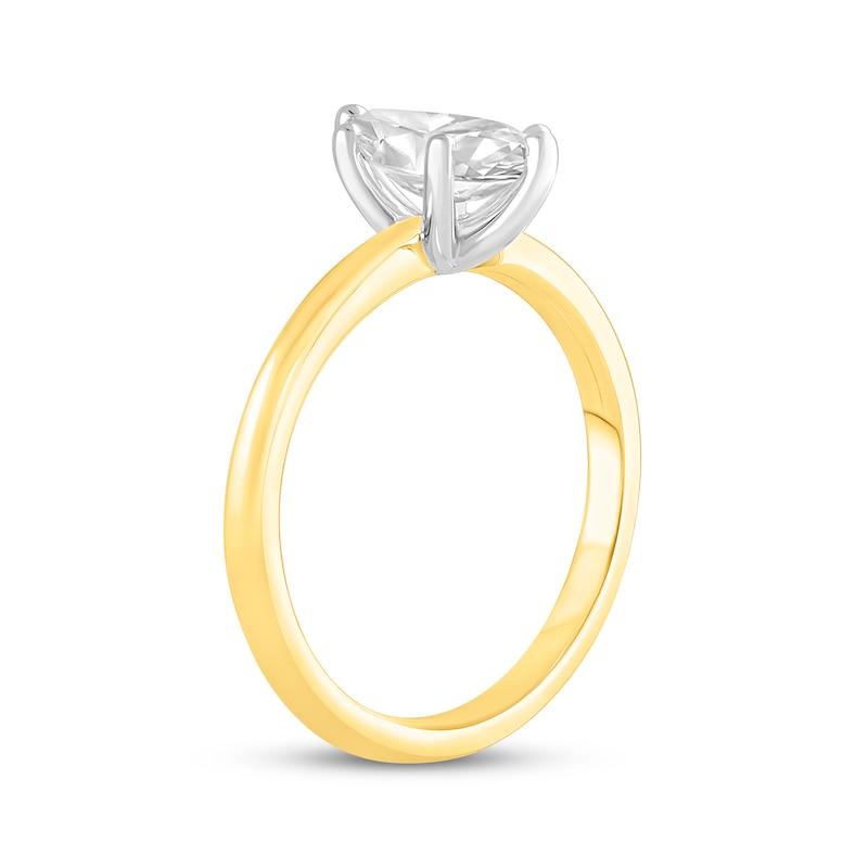 Lab-Created Diamonds by KAY Marquise-Cut Solitaire Engagement Ring 1 ct tw 14K Yellow Gold (F/SI2)