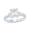 Thumbnail Image 0 of Monique Lhuillier Bliss Emerald-Cut Lab-Created Diamond Engagement Ring 2 ct tw 18K White Gold