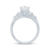 Thumbnail Image 3 of Monique Lhuillier Bliss Emerald-Cut Lab-Grown Diamond Engagement Ring 2 ct tw 18K White Gold