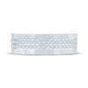 Thumbnail Image 3 of Now + Forever Men's Diamond Angled Sandblast Wedding Band 1/2 ct tw 10K White Gold