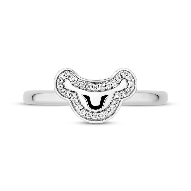 Main Image 4 of Disney Treasures The Lion King Diamond Ring 1/20 ct tw Sterling Silver