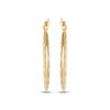 Thumbnail Image 2 of Fan Hoop Earrings 14K Yellow Gold
