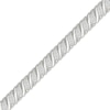 Thumbnail Image 2 of Diamond Alternating S-Link Bracelet 1 ct tw Sterling Silver 7"