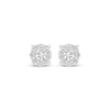 Thumbnail Image 2 of KAY Lab-Grown Diamonds Halo Stud Earrings 1/3 ct tw 10K White Gold
